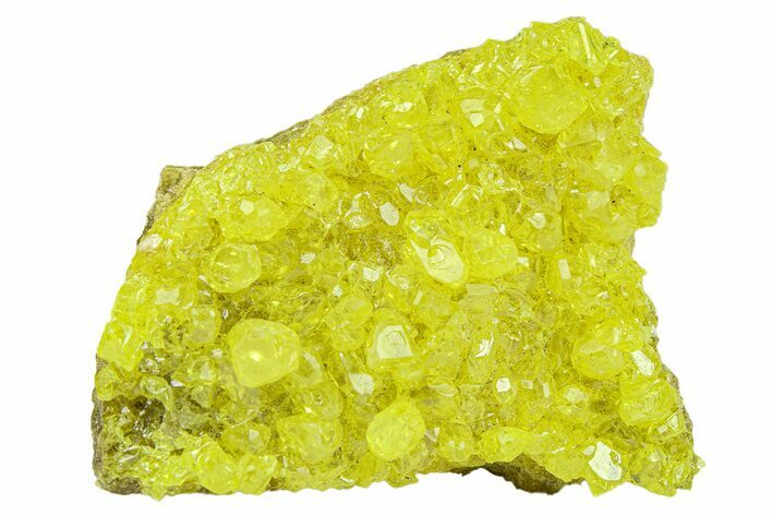 Bright-Yellow Sulfur Crystals - Bolivia #301857